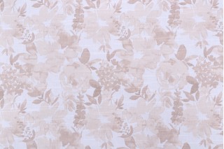 Premier Prints Zinnia-Slub Canvas Printed Cotton Drapery Fabric in Spice 