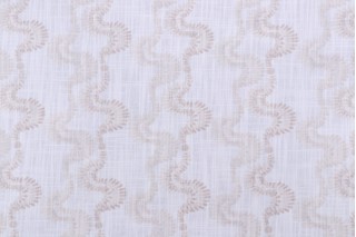 Angela Harris Ellis-Luxe Canvas Printed Cotton Drapery Fabric in Dune for Premier Prints 