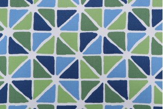 Premier Prints Mason Printed Polyester Outdoor Fabric in Courtyard 