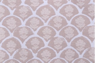 Premier Prints Petal-Slub Canvas Printed Cotton Drapery Fabric in Spice 