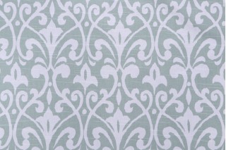 Premier Prints Field-Slub Canvas Printed Cotton Drapery Fabric in Spruce 