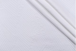 Golding Tsunami Woven Matelasse Upholstery Fabric in Glacier 