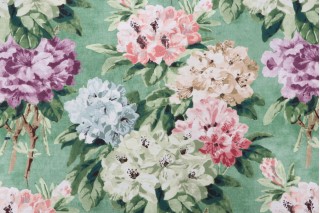 Kaufmann Traviata Printed Cotton Drapery Fabric in Jardin 