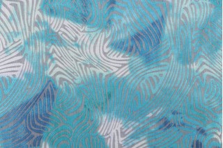 Kaufmann Down To Earth Tapestry Upholstery Fabric in Calypso 
