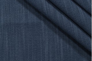 Crypton Solid Woven Upholstery Fabric in Blue