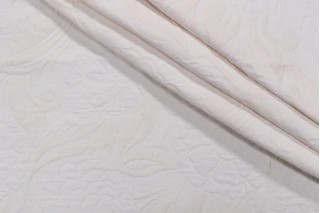 Robert Allen Valerio Matelasse Upholstery Fabric in Natural