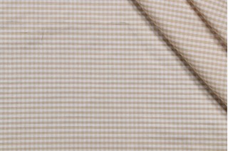 Tirano Silk Decorator Fabric in Beige/White
