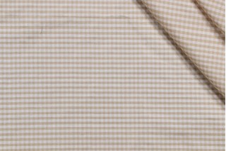 Tirano Silk Decorator Fabric in Beige/White