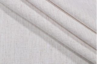 1 Yard Crypton Nomad High Performance Woven Chenille Upholstery Fabric in Snow
