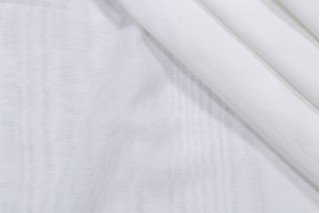 Ellis Sheer Woven Drapery Fabric in White