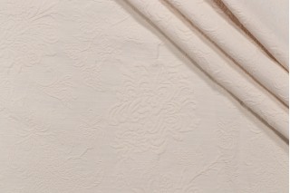 Gabrielle Matelasse Upholstery Fabric in Sand