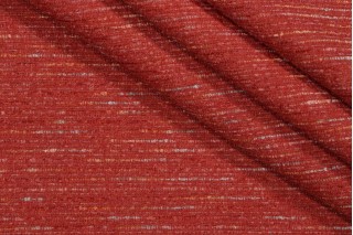 Golding Pulse Woven Chenille Upholstery Fabric in Cayenne 