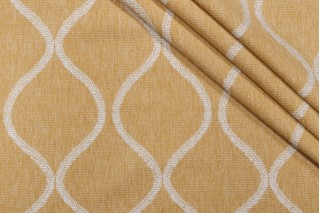 Golding Sullivan Woven Upholstery Fabric in Honey 