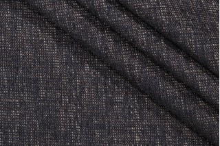 Golding Cori Woven Chenille Upholstery Fabric in Onyx 