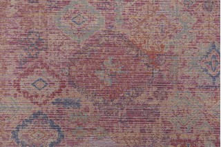 Golding Zanzar Woven Chenille Upholstery Fabric in Peri 