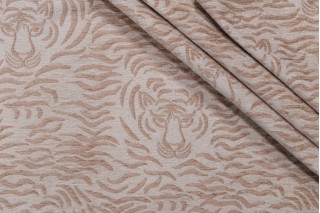 Kaufmann Copycat Woven Chenille Upholstery Fabric in Sesame