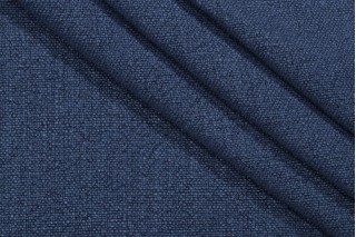 Kaufmann McKenna Woven Decorator Fabric in Denim Blue