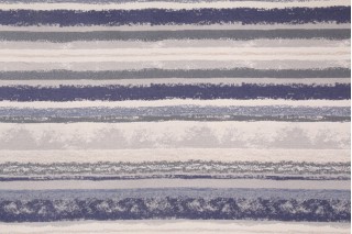 Robert Allen Art Band RR BK Tapestry Upholstery Fabric in Indigo