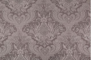 Covington Balenciaga Chenille Damask Woven Upholstery Fabric in Gunmetal 945