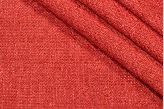 Richloom Hogan Woven Chenille Upholstery Fabric in Papaya