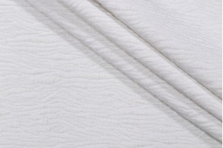Kaufmann Spectral Woven Chenille Upholstery Fabric in Ivory
