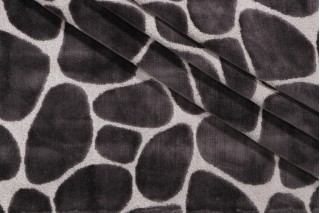 Kaufmann Kalani Velvet Upholstery Fabric in Granite 