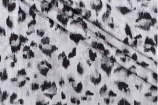 Kaufmann Kumal Printed Velveteen Decorator Fabric in Peppercorn 