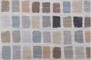 Kaufmann Paint Box Printed Drapery Fabric in Sandcastle 