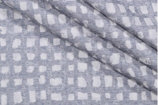 Mill Creek Ingot Tapestry Upholstery Fabric in Denim 