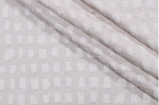 Mill Creek Ingot Tapestry Upholstery Fabric in Cream 