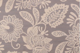 Richloom Stacy Woven Chenille Upholstery Fabric in Frost