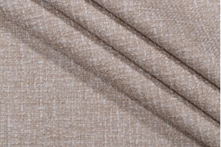 PK Lifestyles Silas Woven Upholstery Fabric in Linen