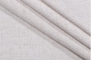 Crypton Bedford High Performance Woven Chenille Upholstery Fabric in Snow 