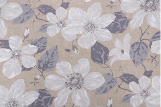 Magnolia Home Nelly Printed Cotton Drapery Fabric in Goldenrod 