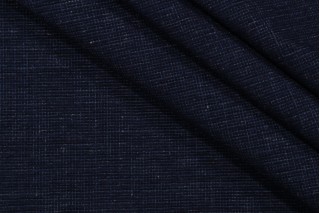 Crypton Bedford High Performance Woven Chenille Upholstery Fabric in Indigo 