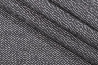 3 YArds Townsend Woven Upholstery Fabric in Graphite