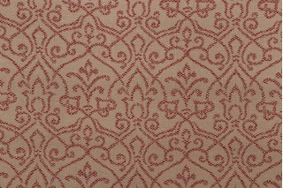 Saidia Woven Outdoor Fabric iin Red