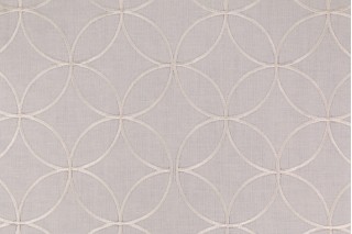 Duralee Ringlet-2 Embroidered Drapery Fabric in 84-Ivory