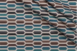 Sunbrella Woven Solution Dyed Acrylic Chenille Outdoor Fabric in Lagoon 