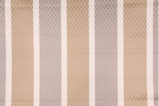 TFA Esconda Woven Stripe Upholstery Fabric in Toffee