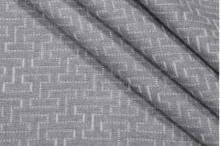 Lahaina Woven Matelasse Upholstery Fabric in Smoke