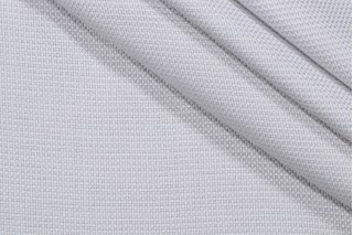 Lima Woven Outdoor Fabric in Silver