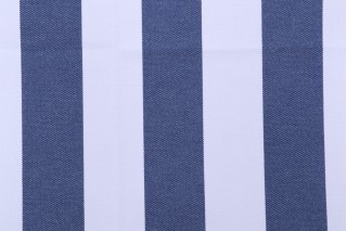 Terrasol - Melbourne Stripe Woven Solution Dyed Acrylic Outdoor Fabric in Marine 