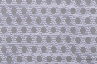 Lillian August Home Bianca Woven Solution Dyed Acrylic Outdoor Fabric in Platinum for Terrasol 