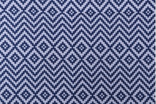 Lillian August Home Marina Woven Solution Dyed Acrylic Outdoor Fabric in Marine for Terrasol 