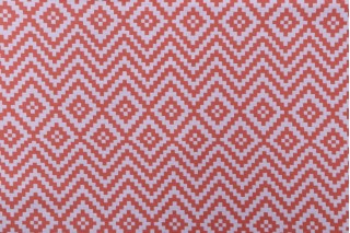 Lillian August Home Marina Woven Solution Dyed Acrylic Outdoor Fabric in Melon for Terrasol 
