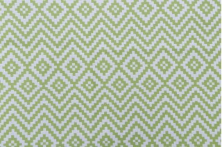 Lillian August Home Marina Woven Solution Dyed Acrylic Outdoor Fabric in Kiwi for Terrasol 