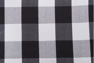 Elkton Woven Upholstery Fabric in Black