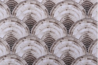 Covington Coquillage Printed Cotton Drapery Fabric in 671-Tigers Eye