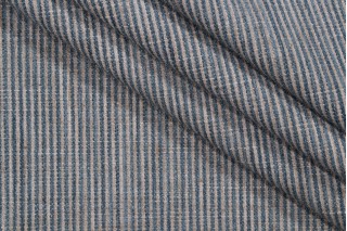 Kaufmann Bottom Line Woven Chenille Upholstery Fabric in Storm 